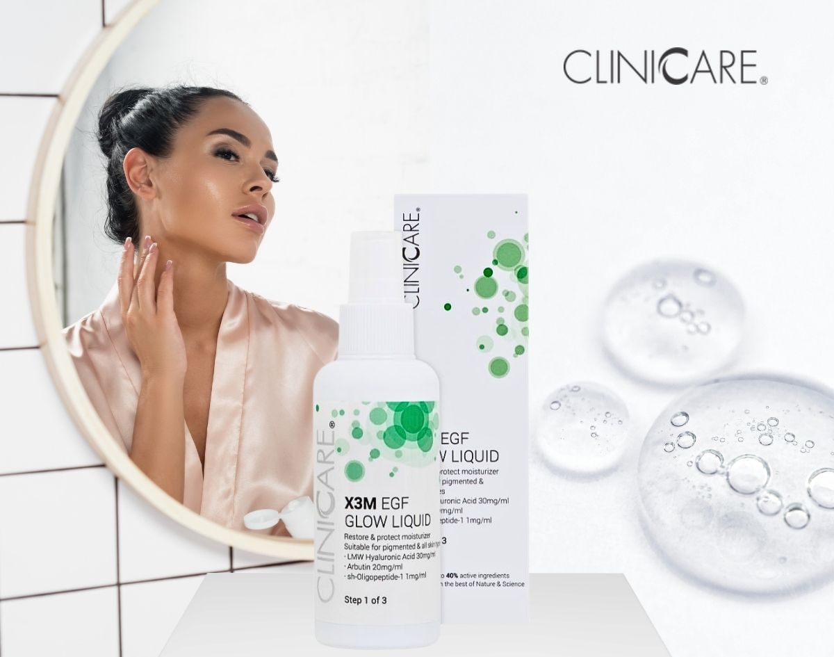 CLINICCARE  X3M EGF Glow Liquid Moisturizer- 100ml