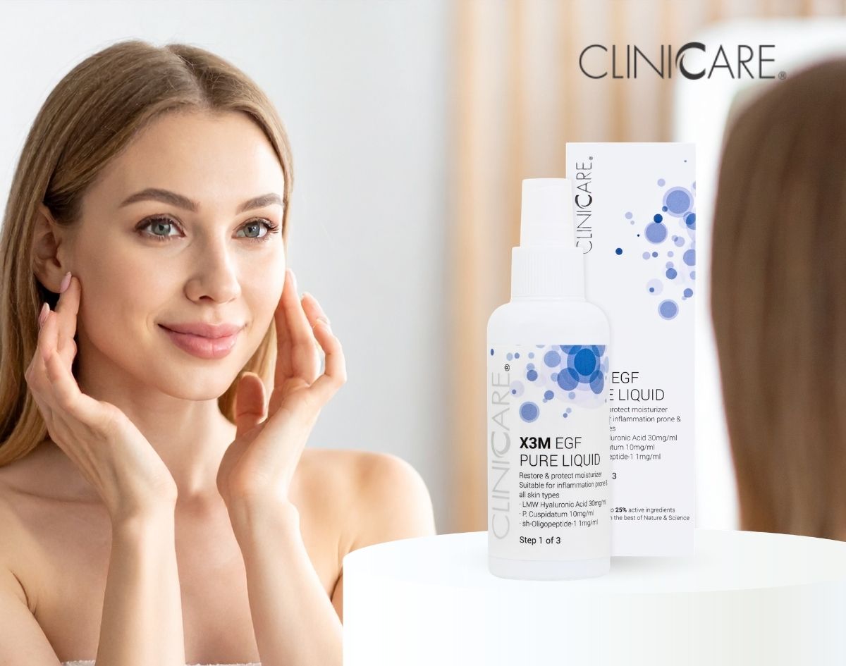 CLINICCARE  X3M EGF Pure Liquid Moisturiser-100ml