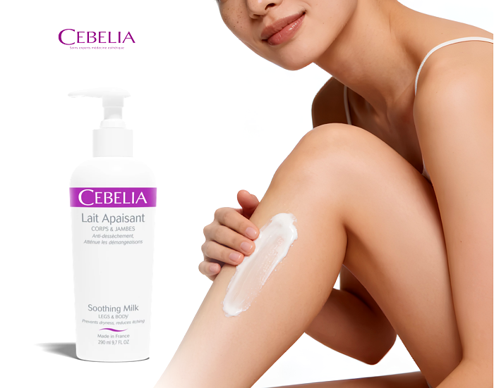 CEBELIA Soothing Milk for Body & Legs - 290ml