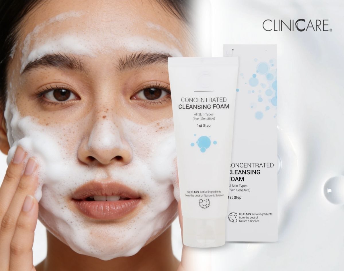 CLINICCARE Concentrated Cleansing Foam-100ml