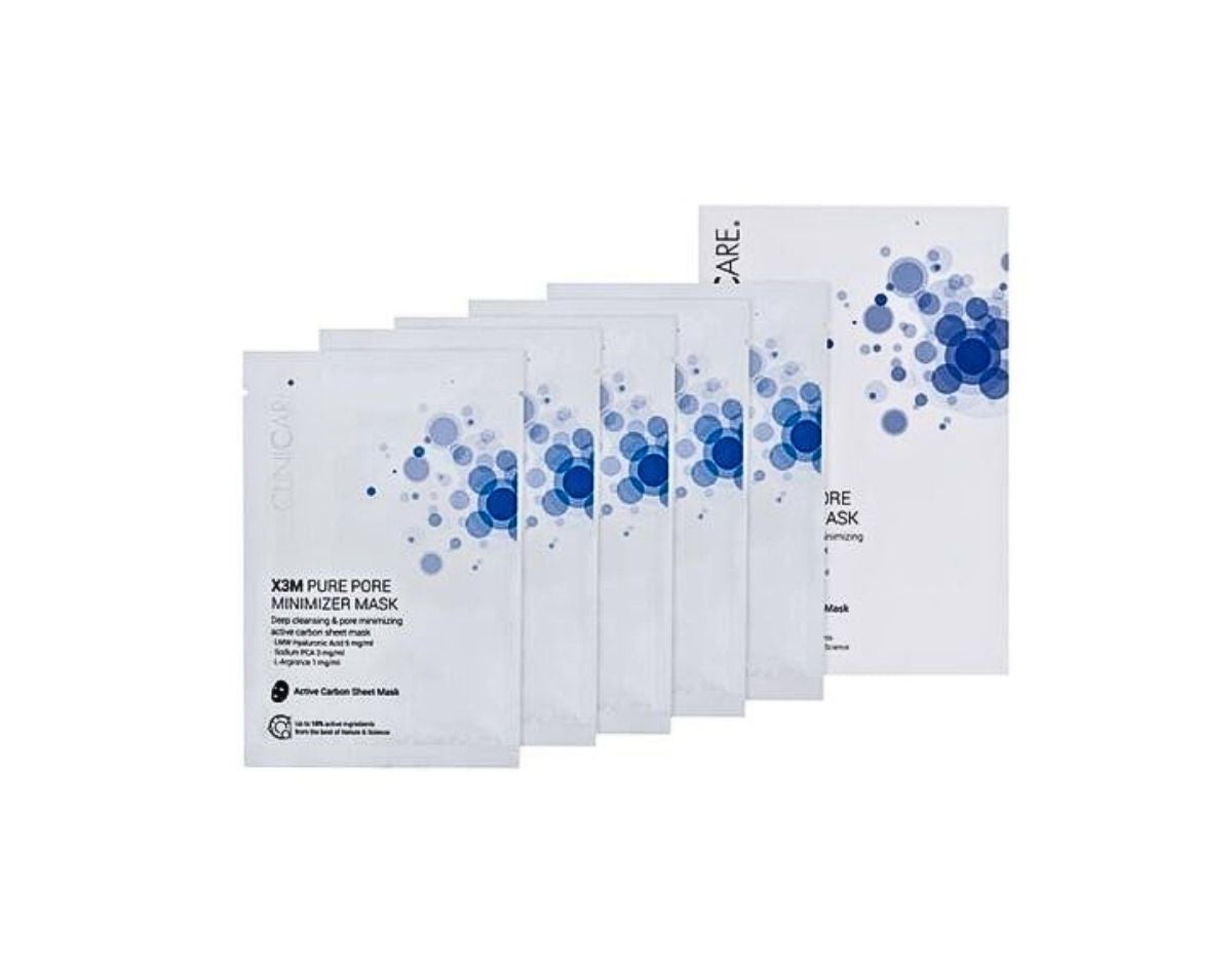 CLINICCARE X3M Pure Pore Minimizer Masks - Box of 5 Masks