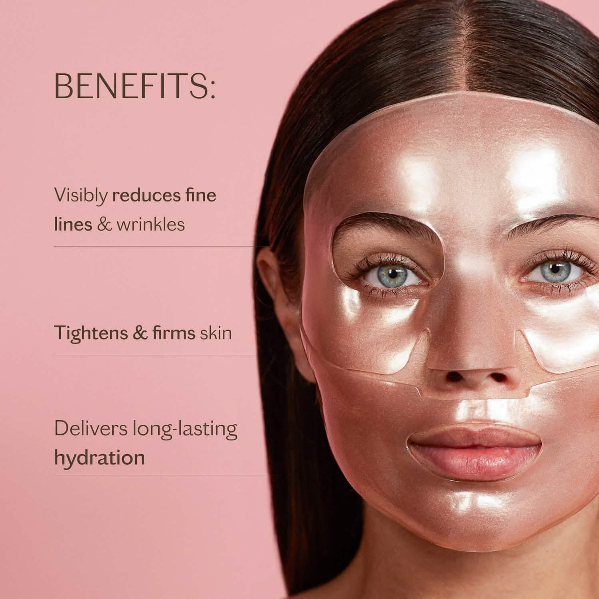 MZ Skin Bio-Placenta Peptide Reviving Hydrogel Face Mask benefits