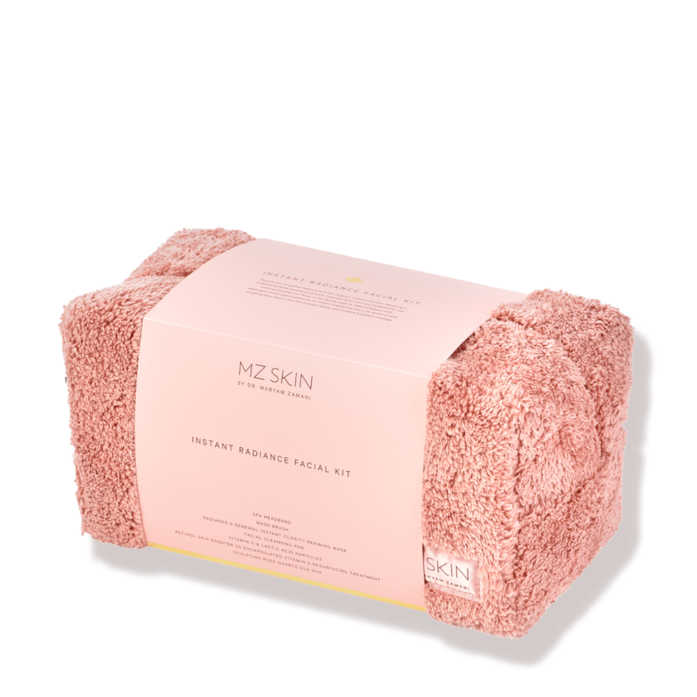 Instant Radiance Facial Kit bag angle