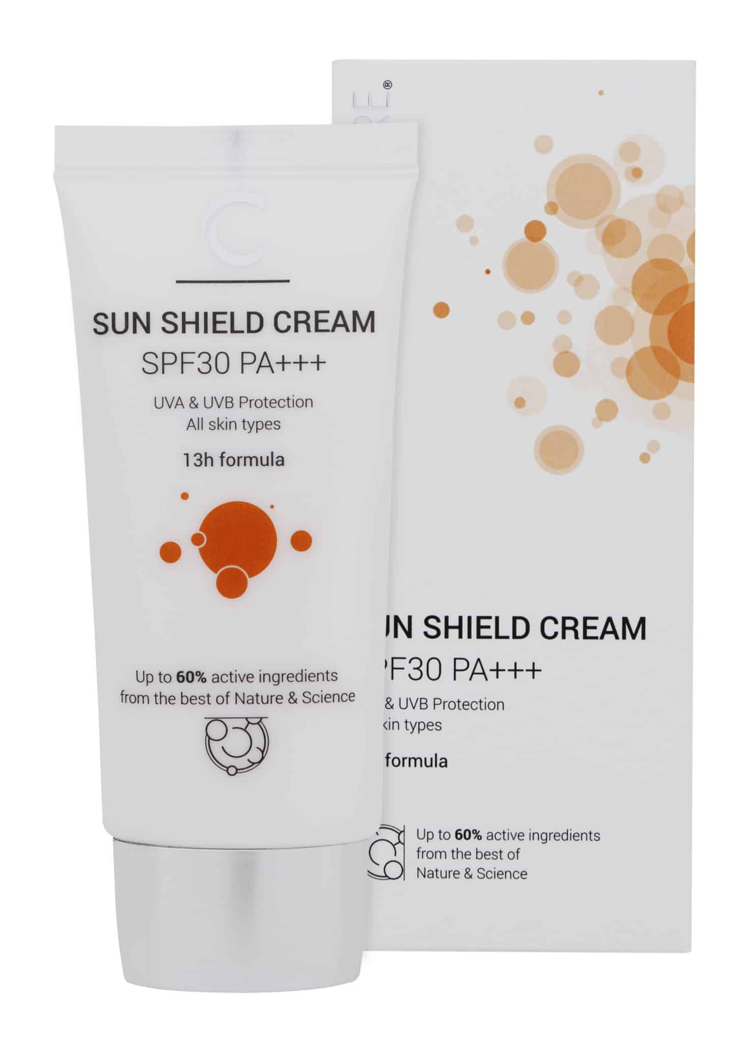 SUN SHIELD CREAM BOTTLE BOX scaled 1