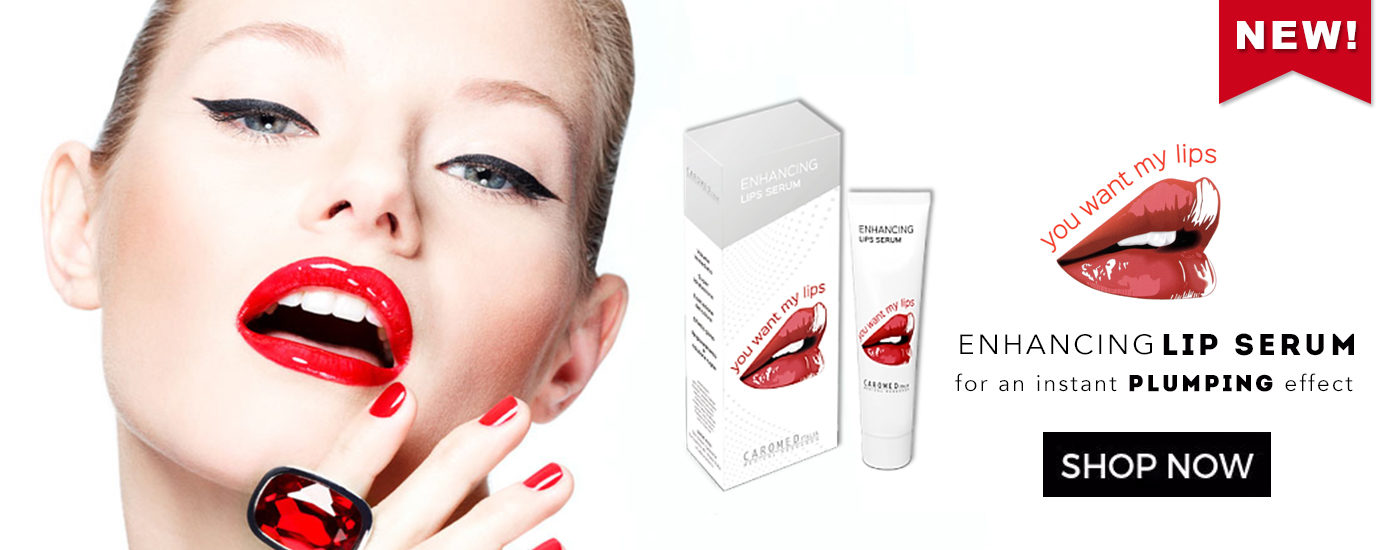 caromed lip serum banner