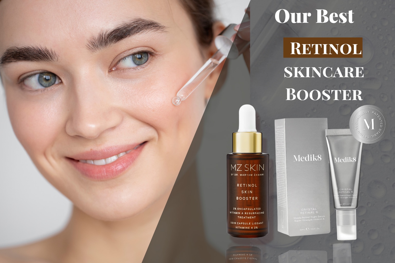 MZ Skin Retinol Skin Booster, Retinol Serum